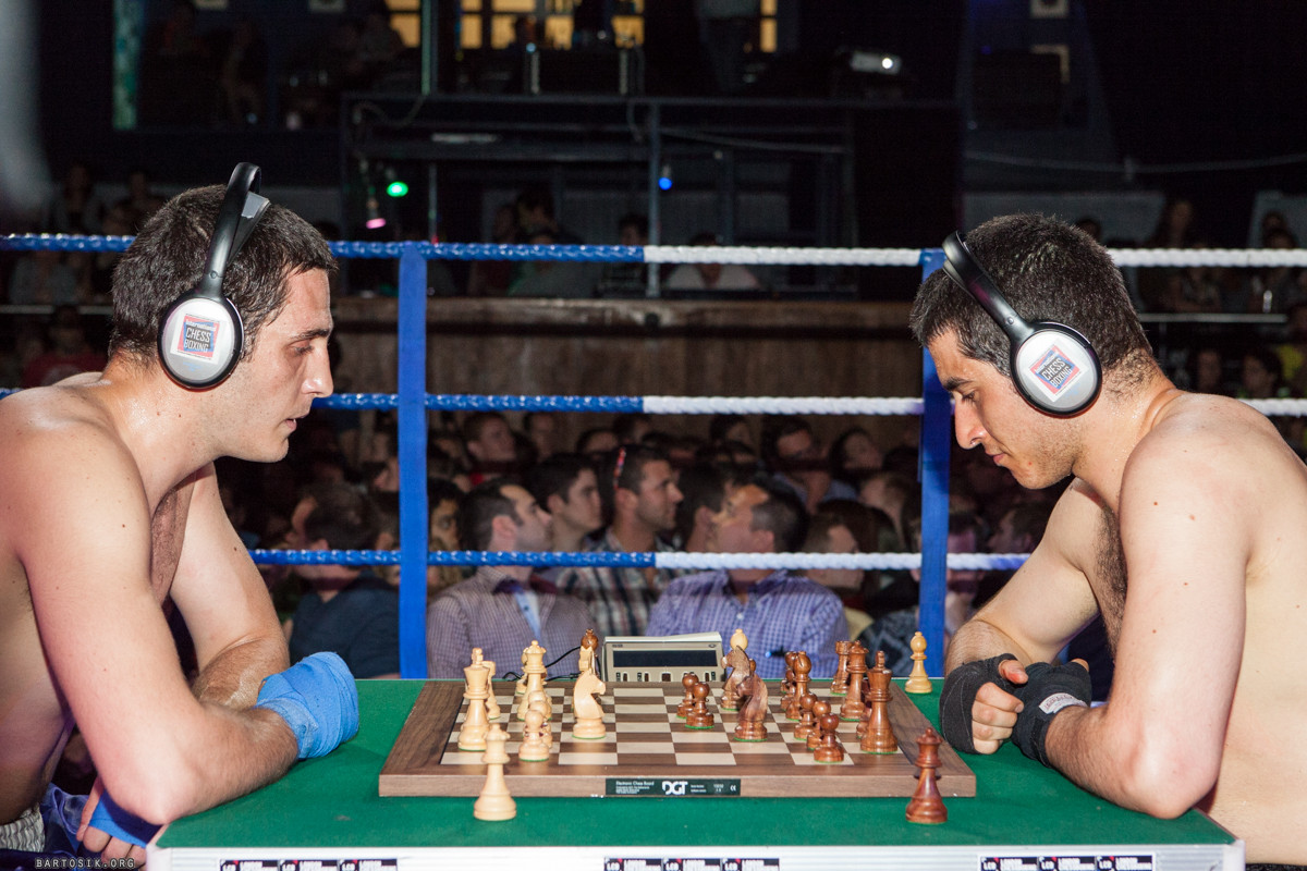 Due chessboxer italiani a Londra il 13 dicembre.