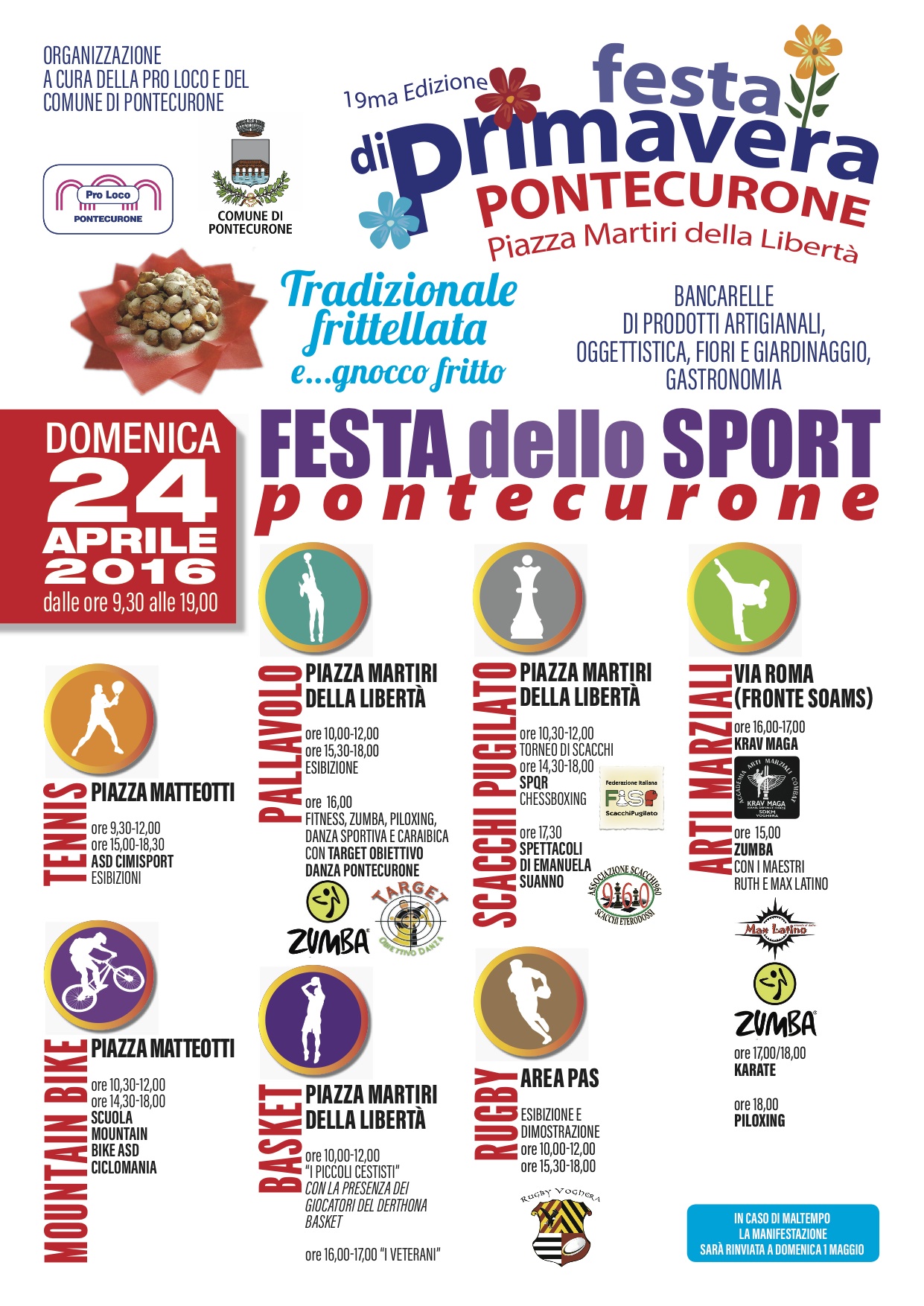 24 aprile: esibizione di scacchipugilato e torneo di scacchi.