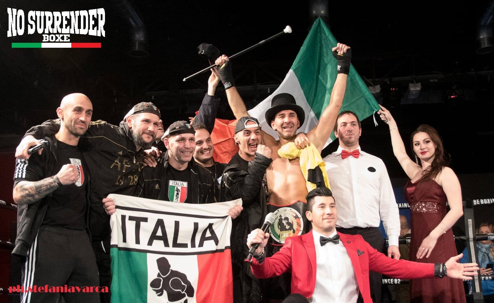 Marcello Gasperini tricolore dopo 11 riprese drammatiche e avvincenti.