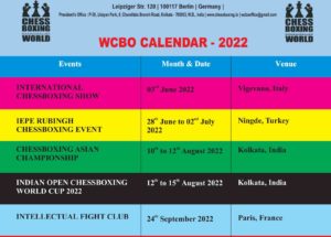 Calendario WCBO: il prossimo evento è a Vigevano.