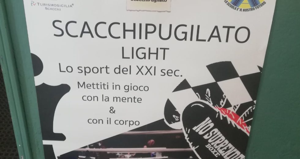 Scacchipugilato alle scuole primarie e medie: Palermo fa da apripista.