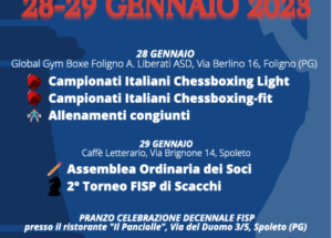 Campionati Italiani di Chessboxing Light e Chessboxing-fit.