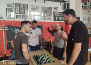 Secondo allenamento collegiale azzurro di chessboxing “road to Riccione 2023”.