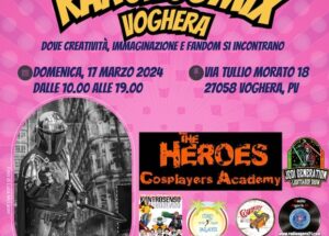 Lo scacchipugilato presente al RanchComix Voghera.