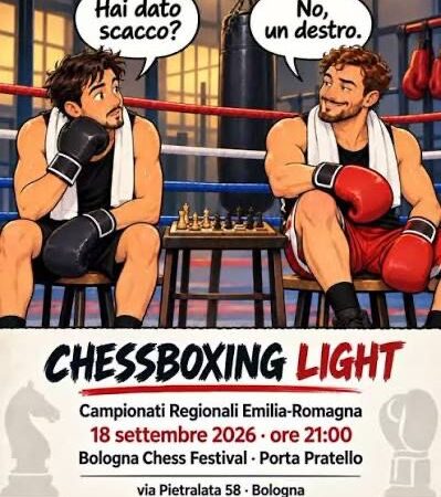 Campionati Regionali di chessboxing Light a Bologna: l’addio di Marco Muccini.