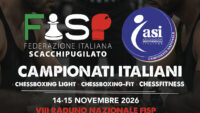 I Campionati Italiani FISP, di Light, Fit e Chessfitness, diventano Campionati Nazionali ASI.